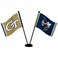 WinCraft Georgia Tech Yellow Jackets Desk and Table Top Flags