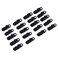 20Pcs Tarp Clamps Awning Canopy Clamp Tent Fasteners Clip Set Car Boat Cover Emergency Tent Snap for Outdoors Camping Farming Garden Tarps