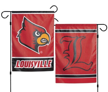 WinCraft Louisville Cardinals 12"x18" Garden Flag - red