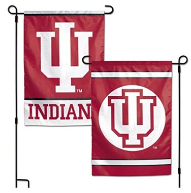 WinCraft Indiana Hoosiers 12"x18" Garden Flag - red