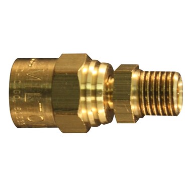 Milton S-617 1/4" MNPT 5/8" OD Reusable Hose End Fitting