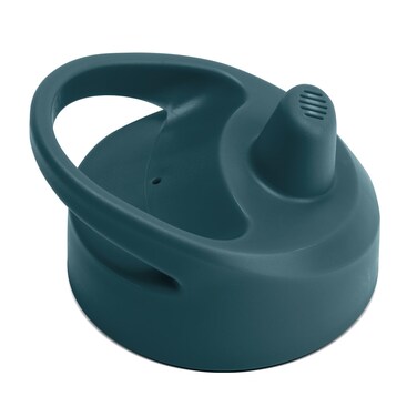 Simple Modern Wide Mouth Lid Leak Proof Straw Chug Handle Flip Fits Summit Water Bottles and Hydro Flask, Sippy, Riptide