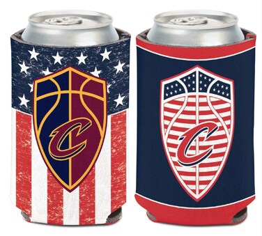 Wincraft NBA Cleveland Cavaliers 12 oz. 2-Sided USA Design Can Cooler