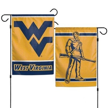 WinCraft WVU West Virginia Mountaineers 12"x18" Garden Flag - 12x18 - Multi