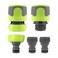 Flexzilla Garden Hose Quick-Connect Fittings, 5-Piece Coupler &amp; Plug Kit