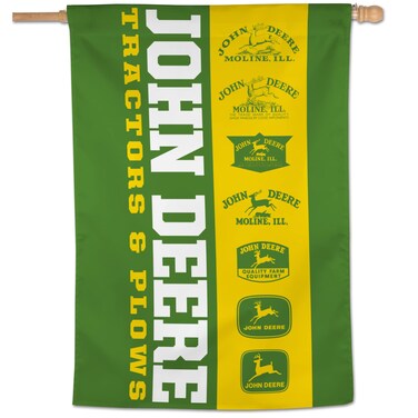 WinCraft John Deere Vertical Banner 28"x40" Logos Vintage