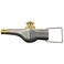 MILTON s-107 Button, Blo-Gun SAFETY, aluminum