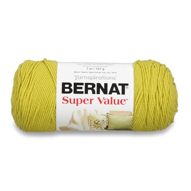 Bernat Super Value Yarn, 5 oz, Grass, 1 Ball