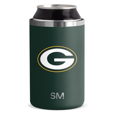 Simple Modern Officially Licensed NFL Green Bay Packers Gifts for Men, Women, Dads, Fathers Day   Insulated Ranger Can Cooler for Standard 12oz Cans - Beer, Seltzer, and Soda