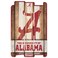 WinCraft NCAA University of Alabama Wood Fence Sign