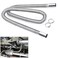 COLOR TREE 1 inch Stainless Steel Exhaust Pipe Parking Air Heater Fuel Tank Diesel Gas Vent Hose Length 78 Inch