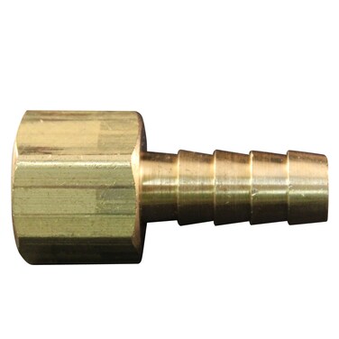Milton 605-3 3/8" F. Solid End, 3/8" ID Hose