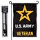 WinCraft Army Veteran Garden Flag with Stand Holder