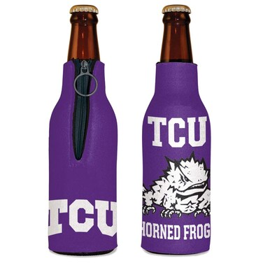 NCAA TCU Horned Frogs Bottle Cooler, Team Colors, One Size