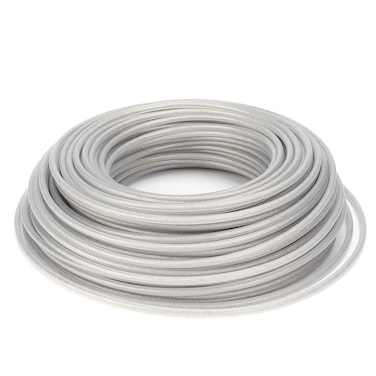 TOPINCN Lawn Mower Trimmer Wire Rope Cord Line Grass Trimmer Line Inside Steel Wire Brush Cutter Replacement Wire for Gardening