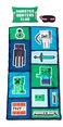 Minecraft Creeper 3 Piece Sleepover Set - Cozy &amp; Warm Slumber Bag with Pillow &amp; Eye Mask (Official Minecraft Product)