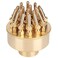 Fountain Nozzle Brass 3 Layers Adjustable Watering Sprayer Pond Sprinkle Jet Head DN40