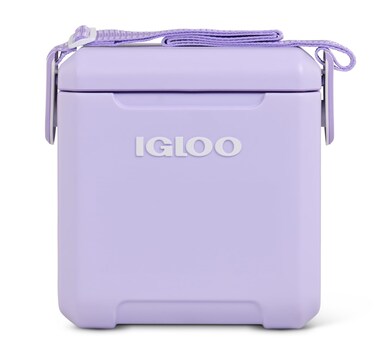 Igloo Lilac Breeze 11 Qt Tag-Along Too Strapped Picnic Style Cooler