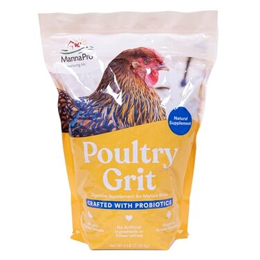 Manna Pro Poultry Grit with Probiotics   Insoluble Crushed Granite   5 LB