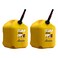 Midwest Can Company 8610 EPA and CARB Compliant 5 Gallon Diesel Can Fuel Container with Flame Shield Safety System and Auto Shut Off (2 Pack)