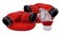 Valterra EZ Coupler 20-Foot RV Sewer Hose Kit for RV Camper, Includes 2 Attachable 10-Foot Hoses with Rotating Fittings and 90 Degree Clearview Sewer Adapter