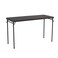 COSCO 20" x 48" Vinyl Top Folding Table, Black