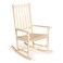 JONATHAN Y RCK300D Seagrove Farmhouse Classic Slat-Back 350-LBS Support Acacia Wood Outdoor Rocking Chair Traditional, Coastal, Cottage, Vintage, Shabby Chic, Almond