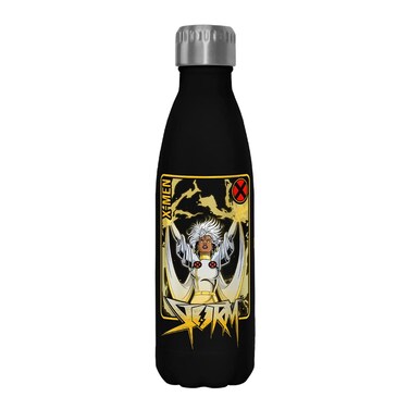 Marvel Lightning Storm 17 oz Stainless Steel Water Bottle, 17 Ounce, Multicolored