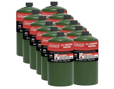 Coleman Propane Cylinders - 16 Oz (12 Pack)