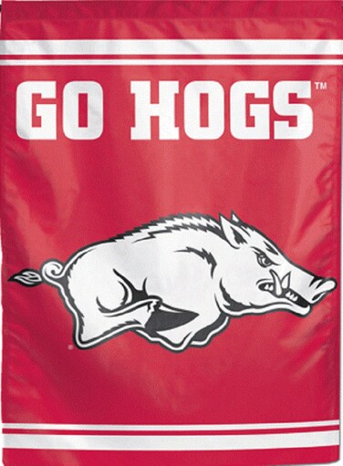 Arkansas Razorbacks Garden Flag By Wincraft 11" X 15