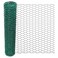ARIFLOR Chicken Wire for Floral Arrangement - 0.6 Inch Hexagonal Green Floral Chicken Wire Mesh PVC Coated Chicken Wire Fence Netting for Crafts and Garden - 0.9 inch Diameter with 15.7 x 79 inches