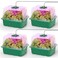 MIXC Seed Starter Kit with Grow Light, Seedling Trays Mini Propagator Plant Grow Kit with Humidity Vented Domes and Base for Seeds Starting Greenhouse