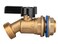 RAINPAL RBS005 Brass Water Container/Rain Barrel Quarter Turn Spigot(LF Compliant, For OPEN TOP BARRELS)