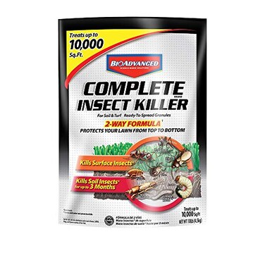 BioAdvanced 700288B Complete Insect Killer for Soil &amp; Turf, Lawn and Yard Bug Killer, Granules, 10-Pounds