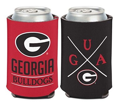 WinCraft NCAA University Georgia Bulldogs 1-Pack Folding Can Cooler