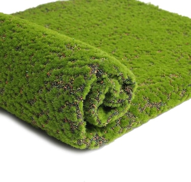 LIOOBO Artificial Moss Mat: Fake Grass Rug, Turf Plants Lichen, Artificial Lawn for Home Garden Patio DIY Decoration Coffee Point