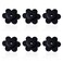 NQ Garden Flag Rubber Stopper, Holder for Indoor and Outdoor Yard Garden Flag Pole Stand, Set of 6 Pieces (Only Stoppers)