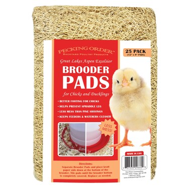 Brooder Pads for Chicks (25 Pack)