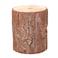 EXCEART Tree Stump Round Wood Stump Flower Bark Holder Flower Arrangement Stand Place Card Wooden Holder Plant Rack Stand for Garden Household Living Room - Size L Artificial Tree Stump
