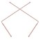 99.9% Copper Dowsing Rods - 2PCS Divining Rods - for Ghost Hunting Tools, Divining Water, Treasure, Buried Items Etc