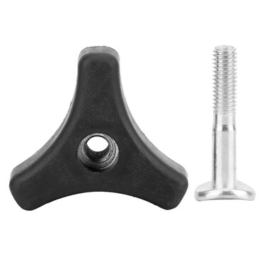 Qiilu Handle Knob Bolt, Triangle Handle Knob Nut Screw Bolt Set for Lawn Mower Machine