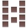 EasyFlex Nylon Landscape Anchoring Stakes, 100 Count, Brown