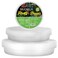 18 Pack Plant Saucers of 6 inch &amp; 8 inch &amp; 10 inch , Durable Plant Trays for Indoors Outdoors, Clear Plastic Flower Plant Pot Saucer, Made of Thicker, Stronger Plastic, with Taller Design (6"+8"+10")