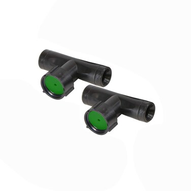 Cuckoo Irrigation System Hose Quick Connector 3/8" Diameter Feeder Quick Connectors Hose Fittings Garden Hose Adapter Black (Feeder)