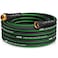 Heavy Duty Garden Hose 25ft, NON-EXPANDABLE Flexible Water Hose, Kink Resistant Lightweight Hybrid Hose, Leakproof Hose Male to Female Fittings, Drinking Water Safe