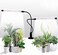 GHodec Grow Light,Full Spectrum White 84 LED Clip Plant Lights for Indoor Plants Growing, 4/8/12H Timer &amp; 5 Dimmable Levels