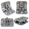 Limit Hinge Folding Table Hinge Locking Hinges 180 Degree Limit Zinc Alloy Hinge Adjustable Positioning Hinge Hinge Folding Butt Hinge Folding Table Hinges Locking (4PCS)