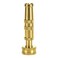 Heavy-Duty Brass Hose Nozzle, Adjustable Twist Hose Nozzle, Jet Sweeper Nozzle, Garden Sprayer