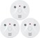 3 Pack Combination Smoke and Carbon Monoxide Detector Battery Operated, Travel Portable Photoelectric Fire&amp;Co Alarm for Home, Kitchen