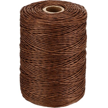 Syhood Rustic Floral Wire Flower Craft Vine Bind Wire for Wrapping Flower Bouquets Wreath Florist, Twine Made of Paper(Brown)